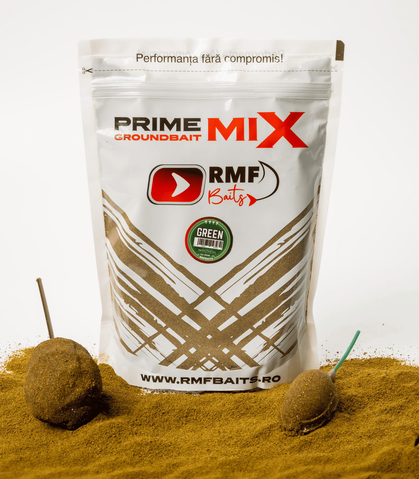 🏆RMF PrimeMIX Groundbait Green 900GR