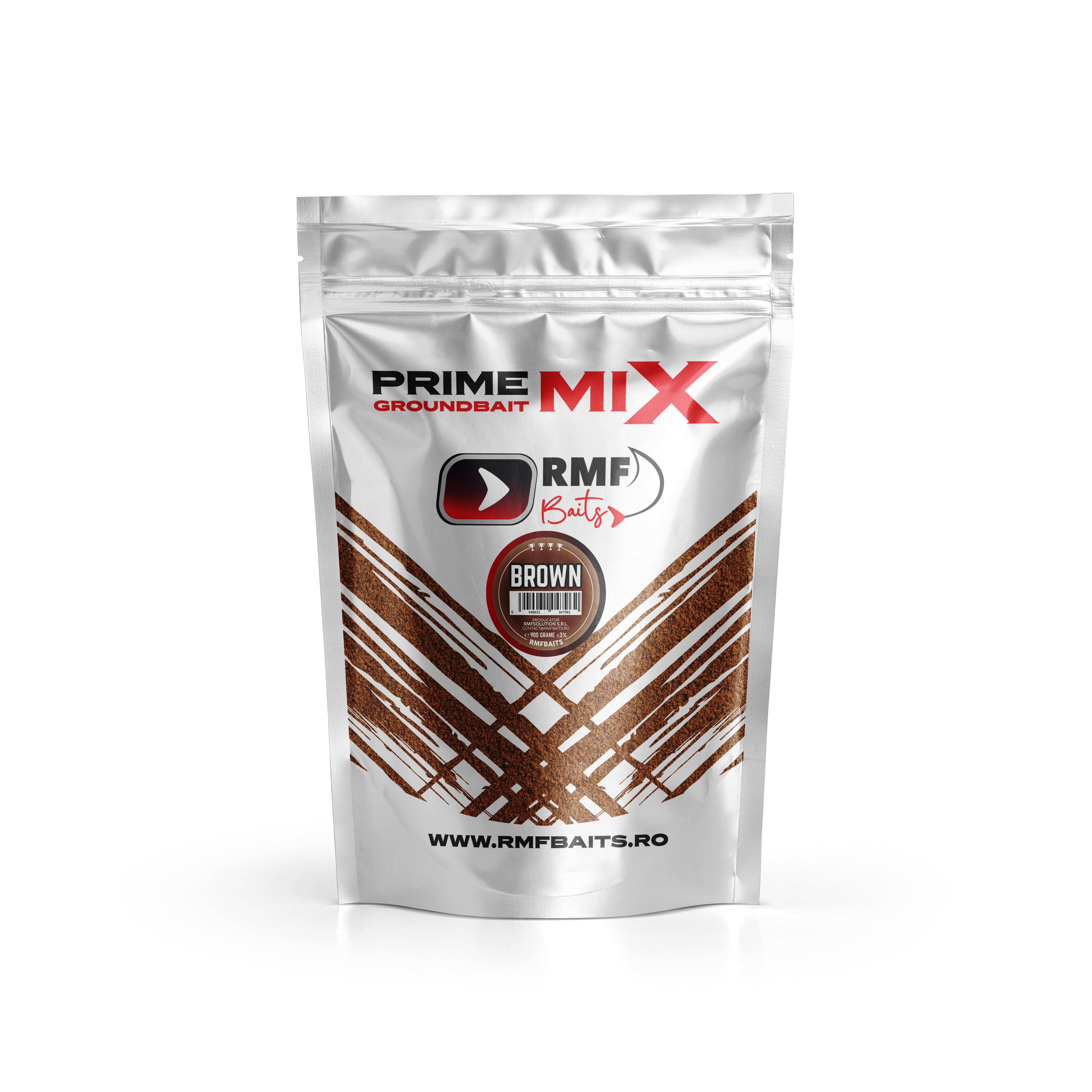 🏆RMF PrimeMIX Groundbait Brown 900GR