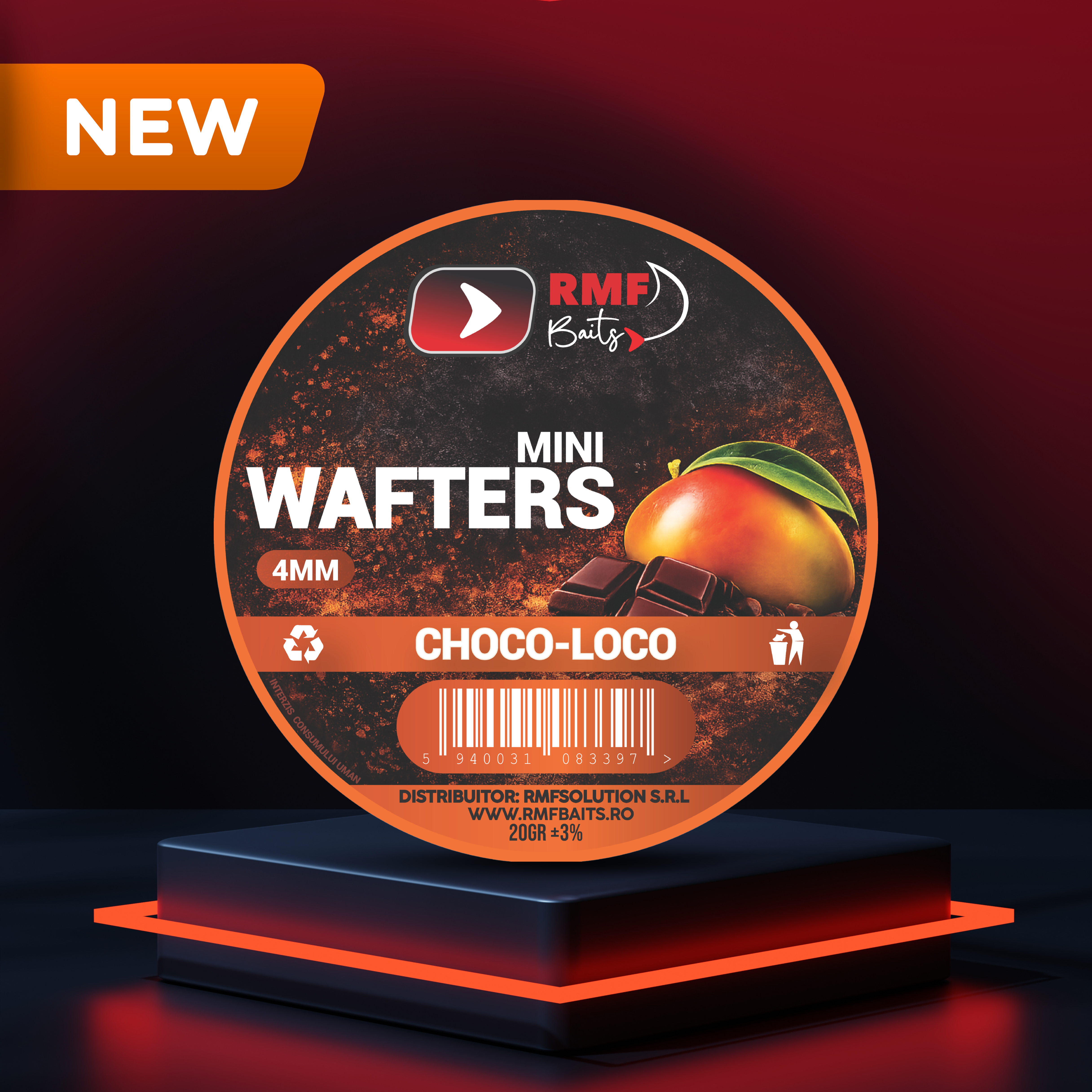 MINI-WAFTERS CHOCO-LOCO 4MM
