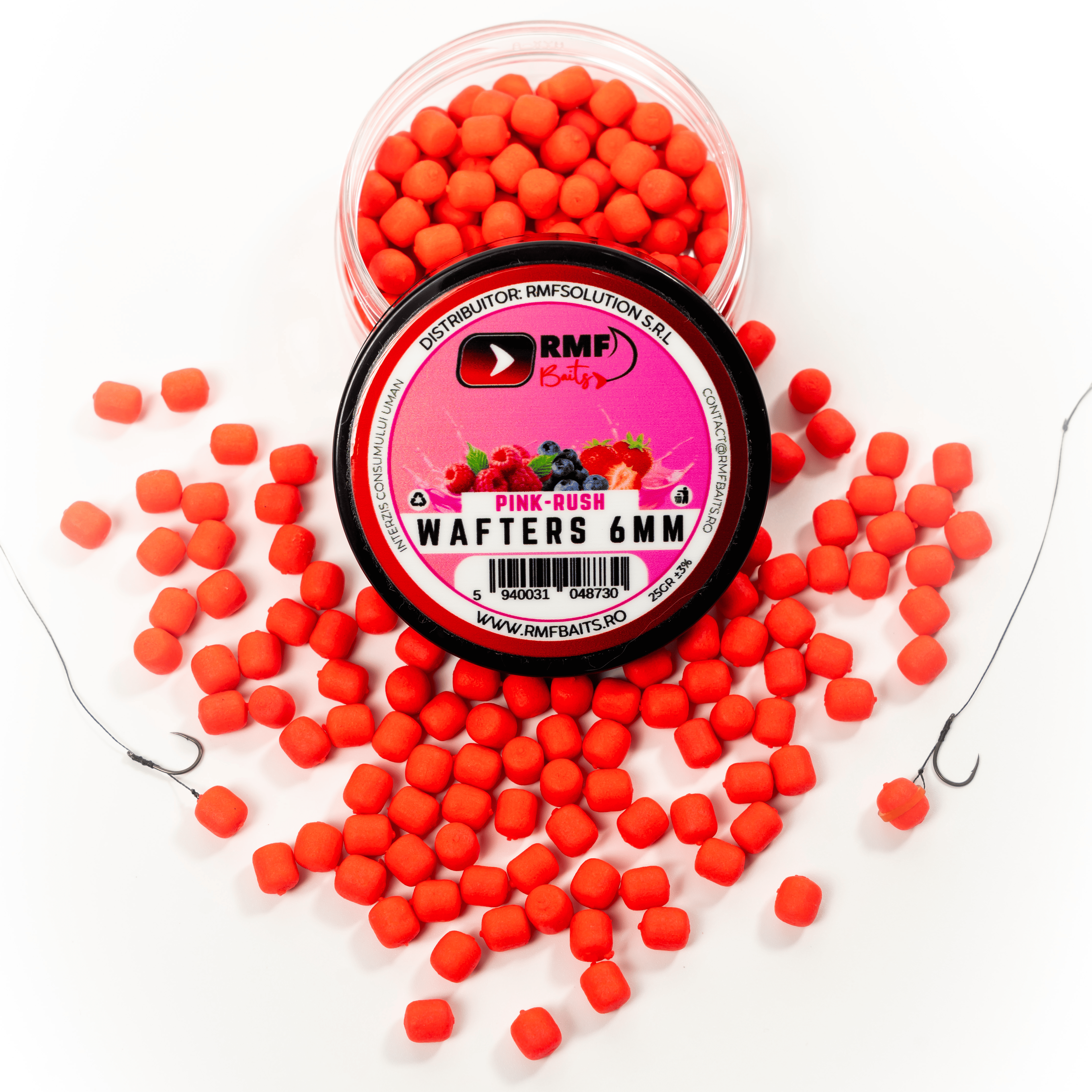 WAFTERS RMFBAITS PINK-RUSH 6MM