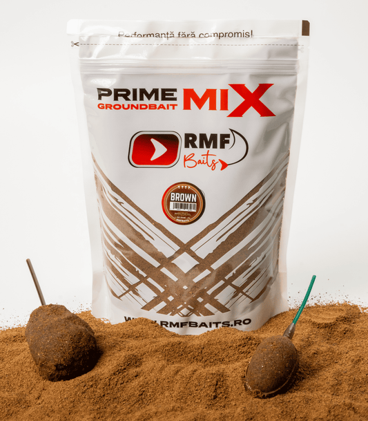 🏆RMF PrimeMIX Groundbait Brown 900GR