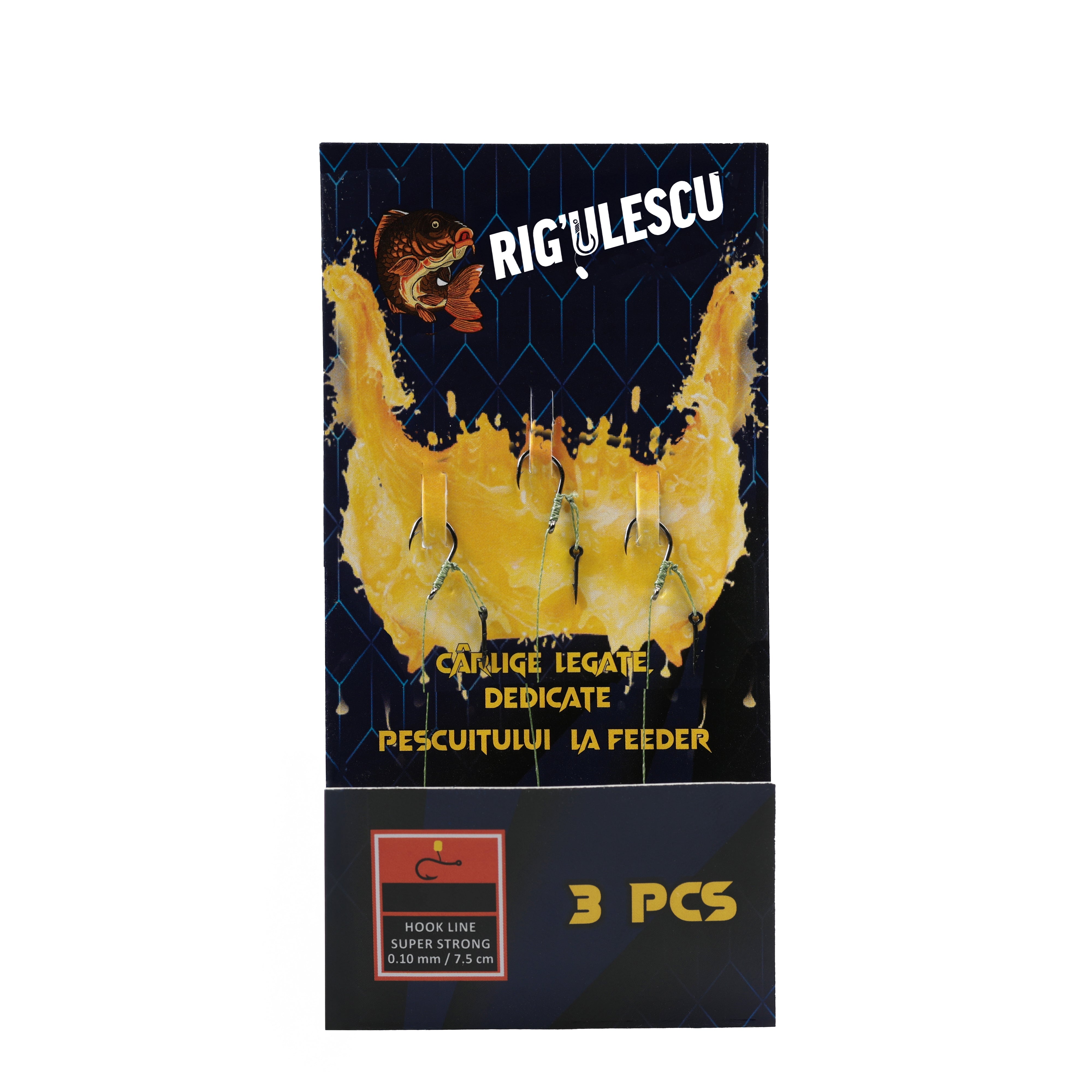 Cârlige legate RIGULESCU - Spin (Size 12)