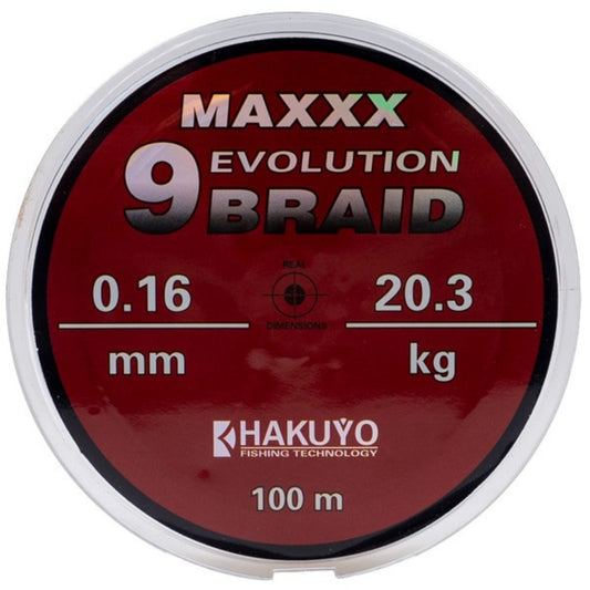 FIR TEXTIL MAXXX EVOLUTION 8 BRAID 100M